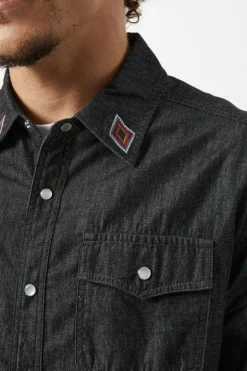 Rancho Shirt Black Chambrey