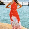 Red Zafira Dress