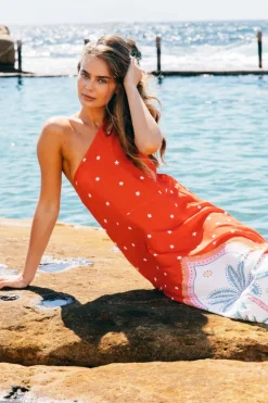 Red Zafira Dress