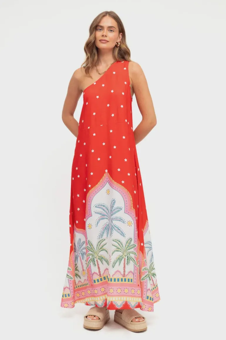 Red Zafira Dress