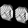 Sabine Earrings . Silver .