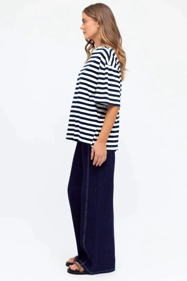 Sasha Contrast Stitch Jean