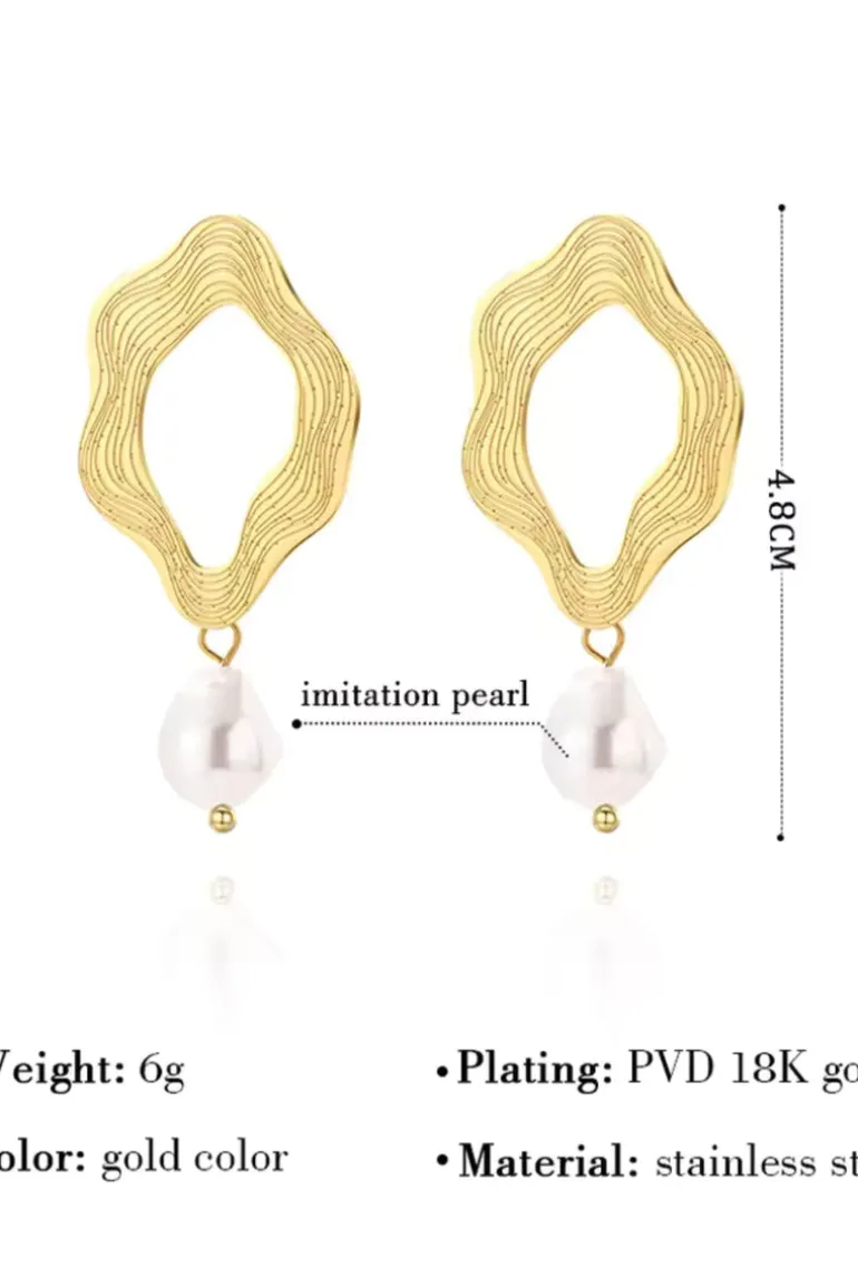 Seira Pearl Earring
