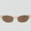 Shona Glasses Frosted Ivory