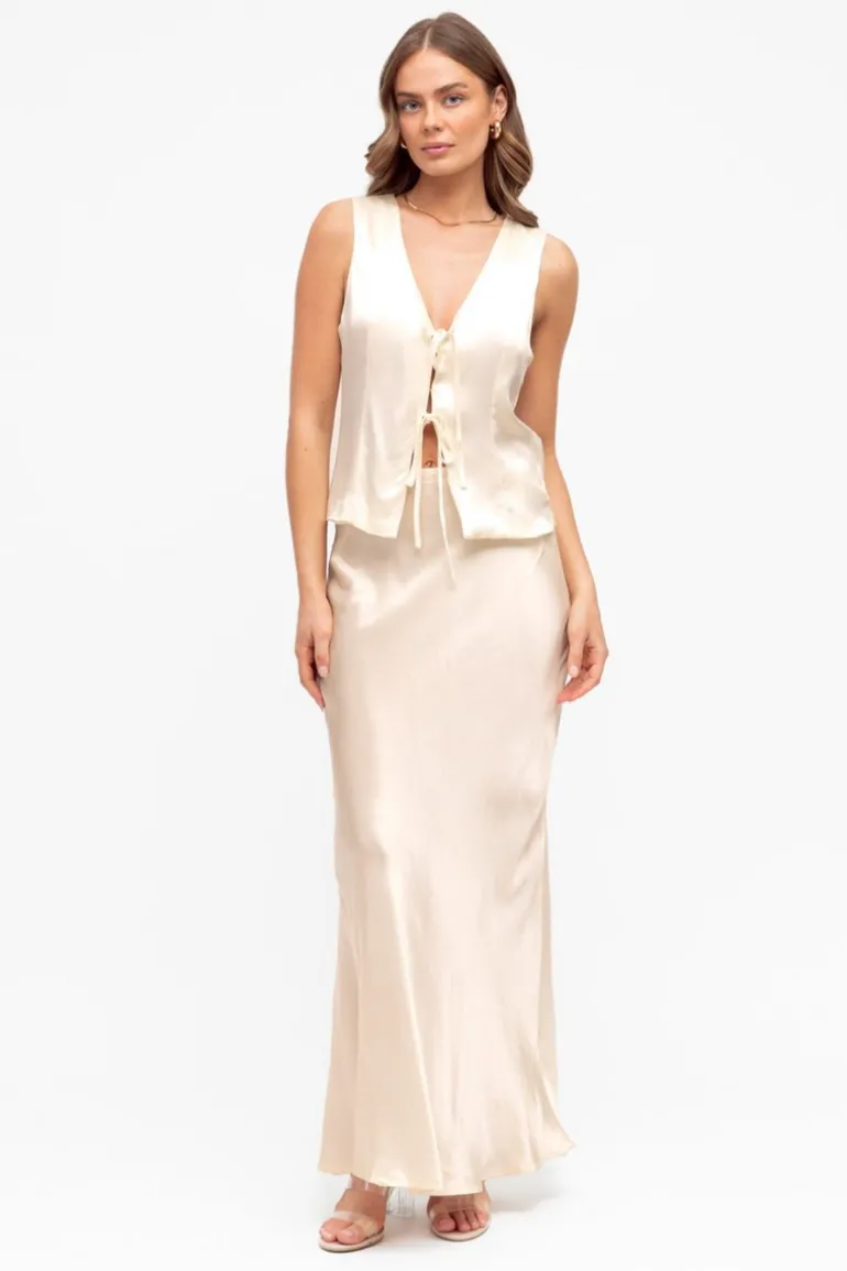Silk Touch Slip Skirt