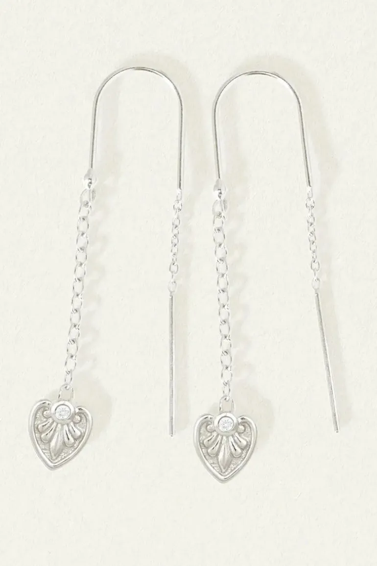 SILPH EARRINGS SILVER