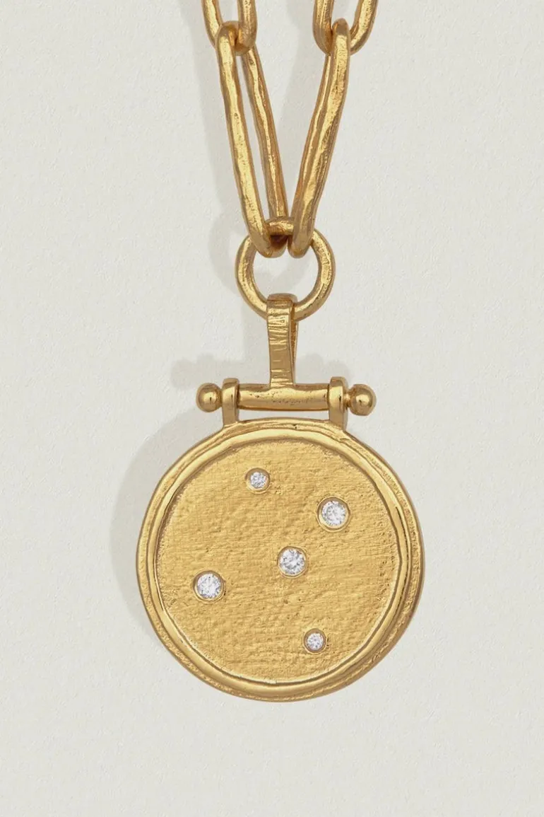 SIRIUS NECKLACE GOLD VERMEIL