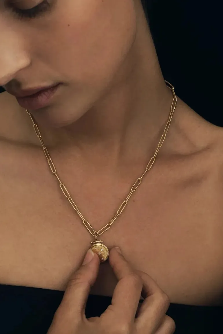 SIRIUS NECKLACE GOLD VERMEIL