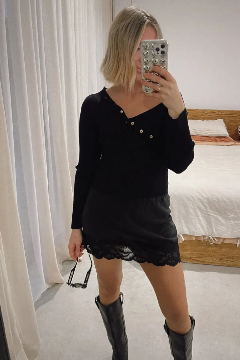 Soft Rib Knit Top