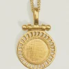 SOLAR NECKLACE GOLD VERMEIL