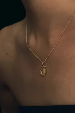 SOLAR NECKLACE GOLD VERMEIL