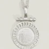 SOLAR NECKLACE SILVER