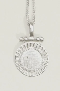 SOLAR NECKLACE SILVER