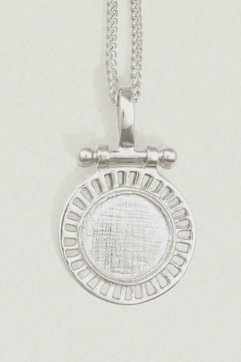 SOLAR NECKLACE SILVER