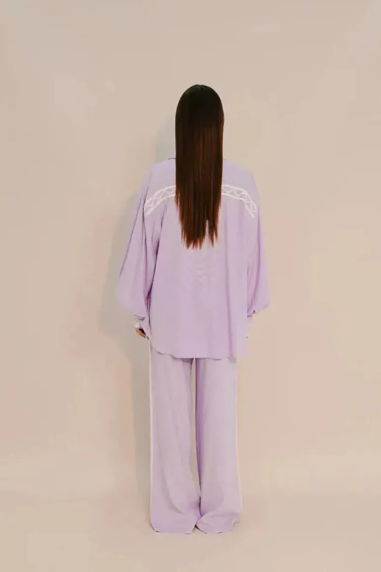SPARROW SHIRT LILAC