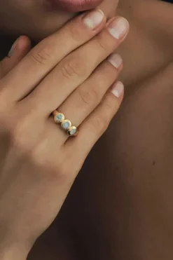 TALIS TRILOGY RING GOLD