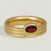 TANA RING GARNET GOLD