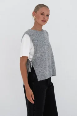 Tied Down Knit Vest