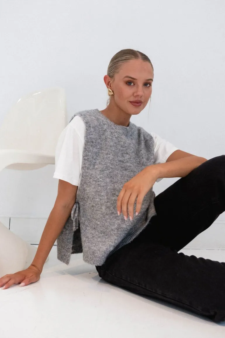 Tied Down Knit Vest