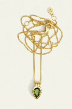 Tilia Necklace Apatite Gold
