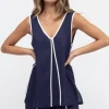 TWO TONE TOP