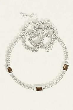 Valerian Necklace Silver