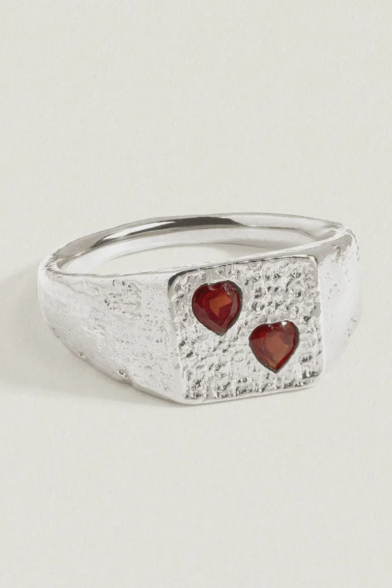 Venus Signet Ring Silver
