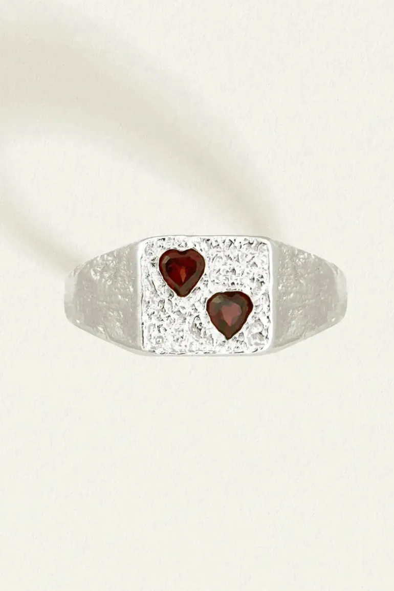 Venus Signet Ring Silver