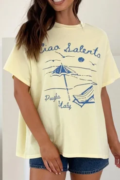Yellow Ciao Salento Tee